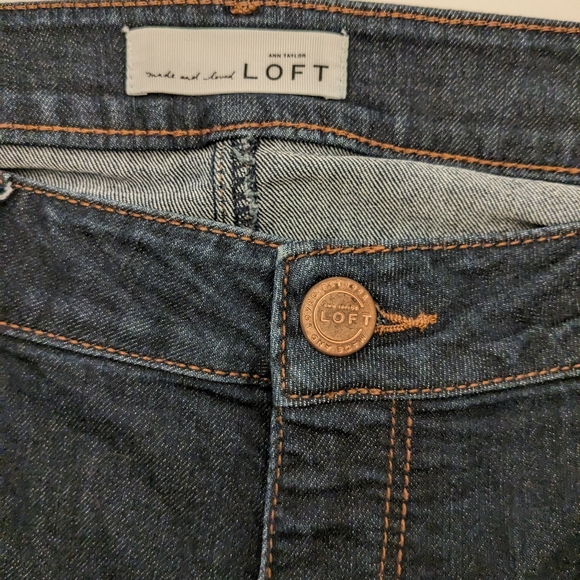 Ann Taylor loft  curvy skinny jeans /31/12 - Picture 6 of 8